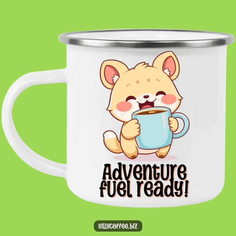 Funny Animal Camping Mug: Outdoor Coffee Friend, Your Adventurous Humorous Gift