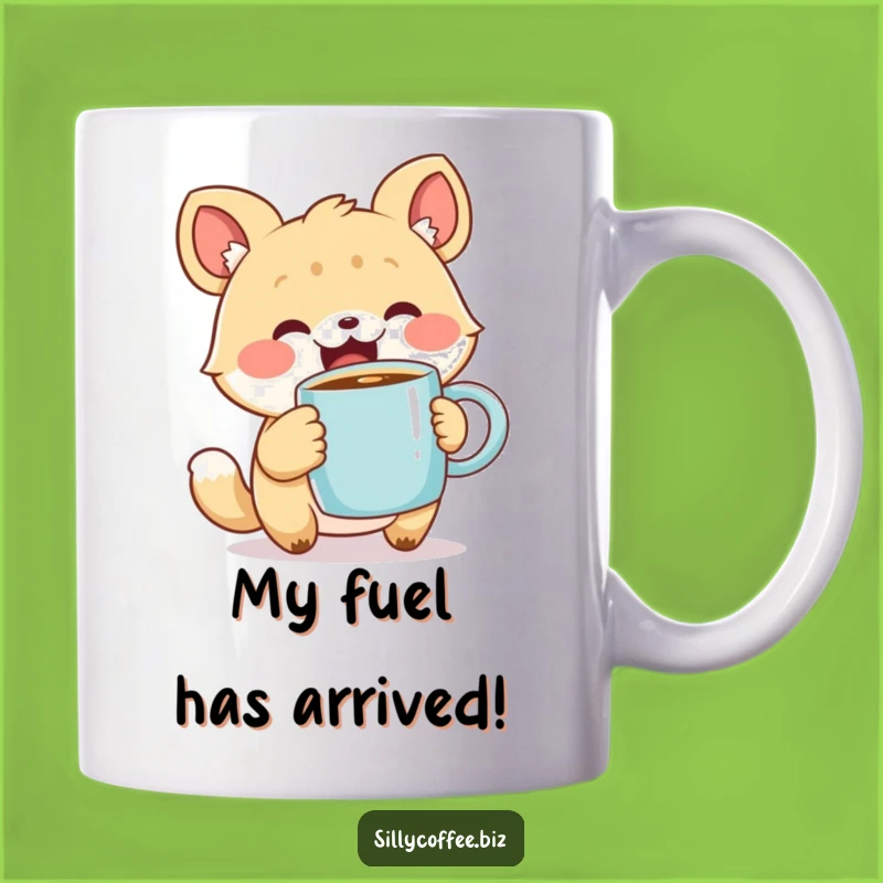 Funny Animal Coffee Mug: Excited Character, Your Perfect Humorous Gift