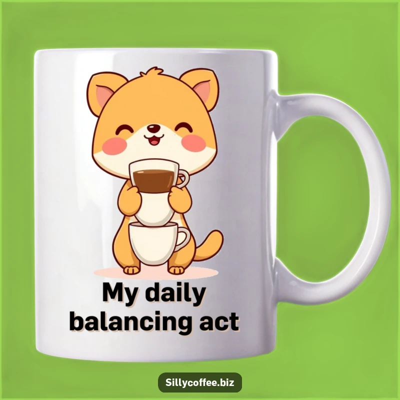Funny Animal Coffee Cup Balance Mug: The Ultimate Funny Gift for Coffee Lovers