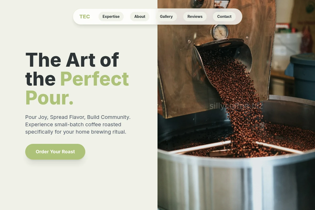 Flat-white Coffee Roasting