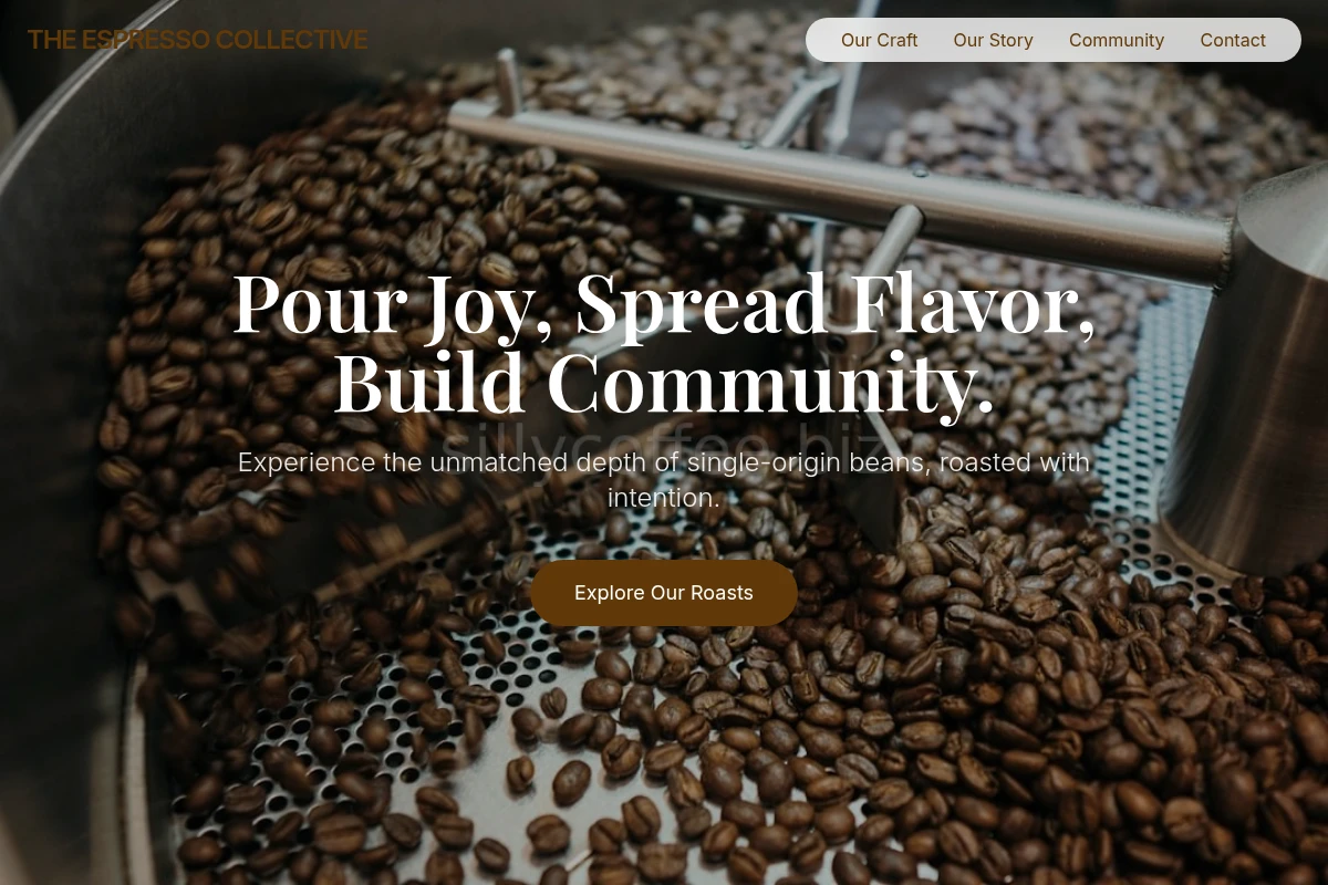 Single-origin Coffee Roasting