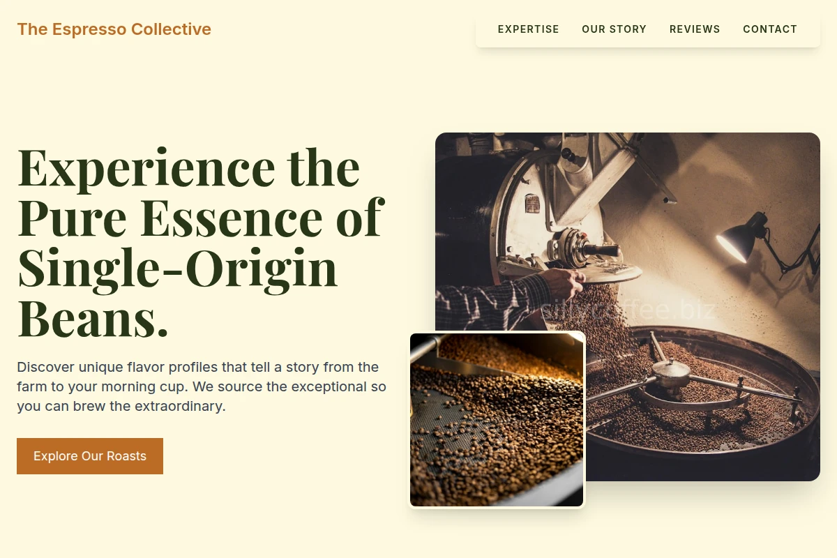 Single-origin Coffee Roasting