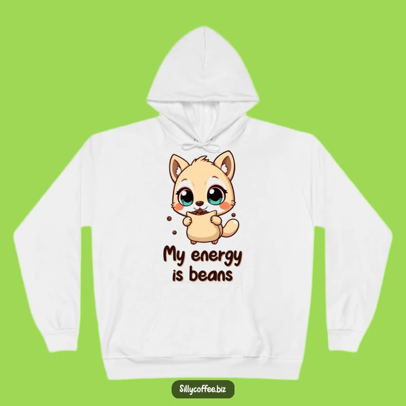 Funny Coffee Bean Hoodie: Cozy Energy Boost, Your Top Humorous Gift
