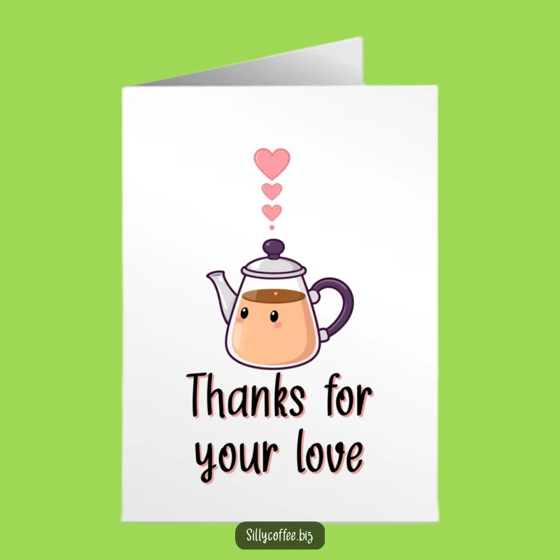 Kawaii Pot Thanks: Free Printable Card, Humorous Downloadable Gift for Gratitude